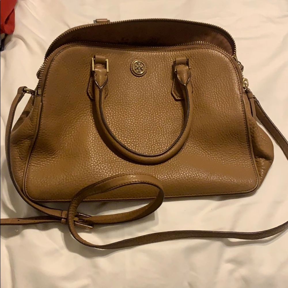 Tory Burch pebbles Double Zip Purse